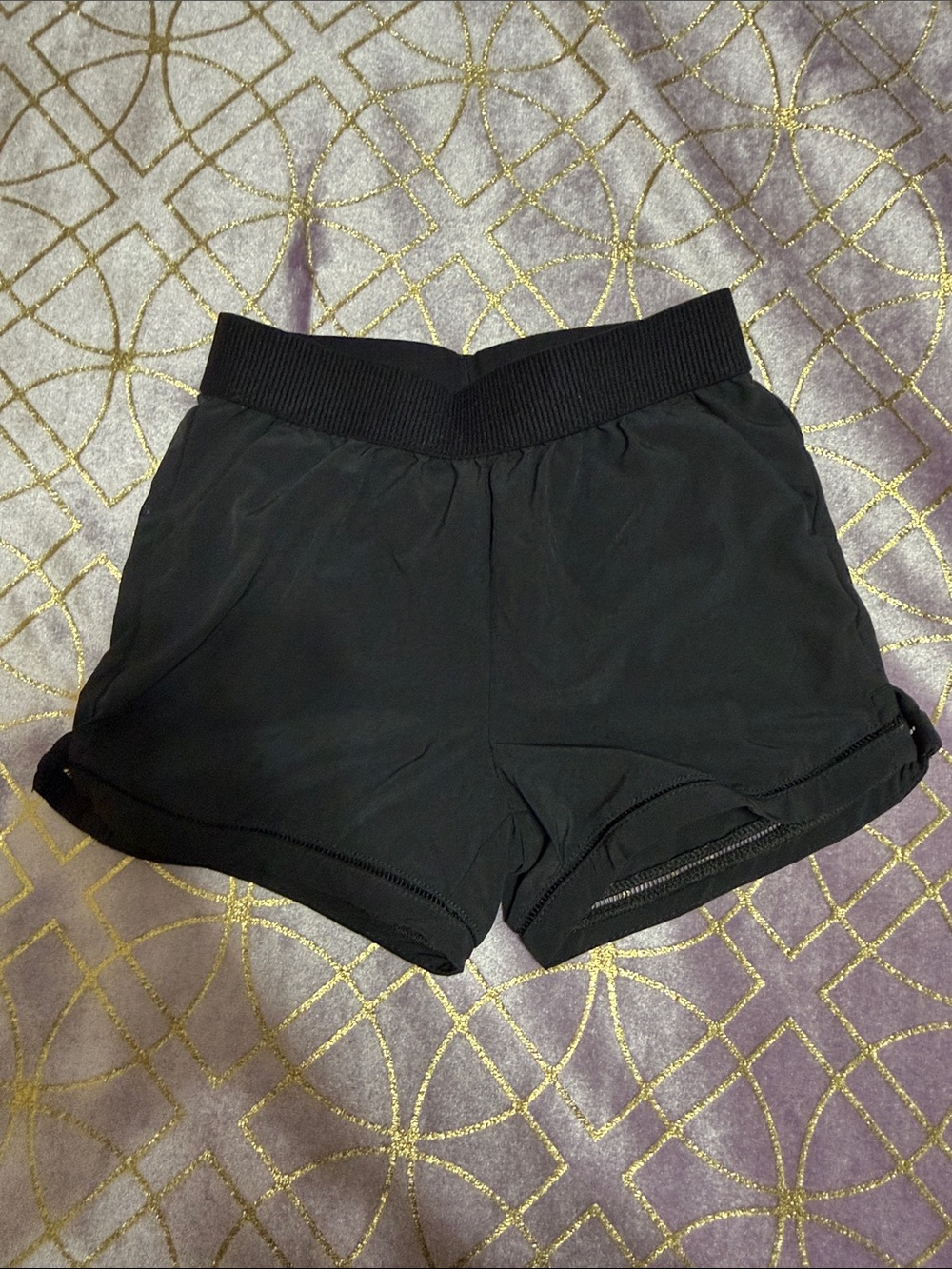 all in motion Black Girls' Athletic Shorts